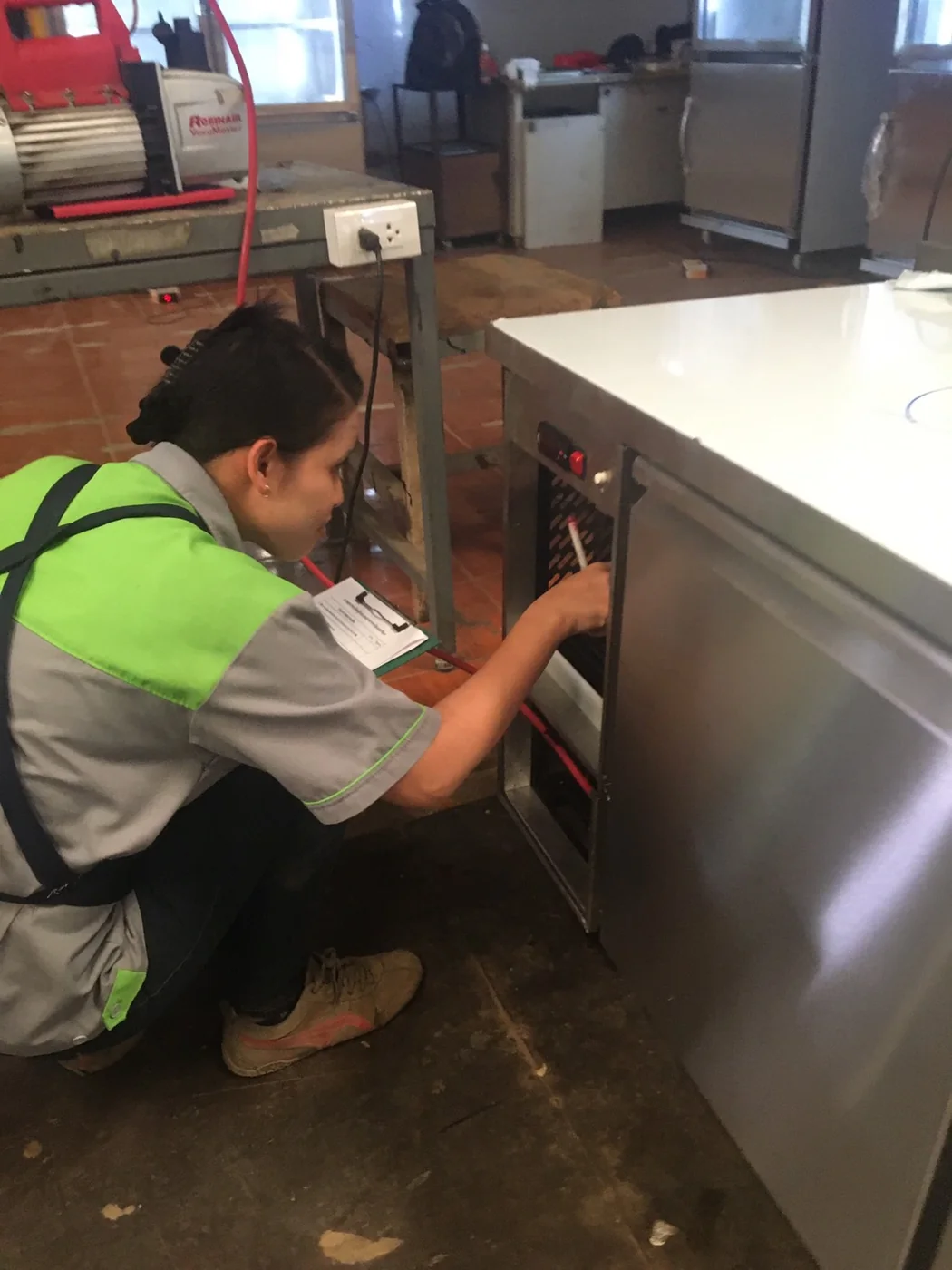 Refrigeration performance and control-system inspection
