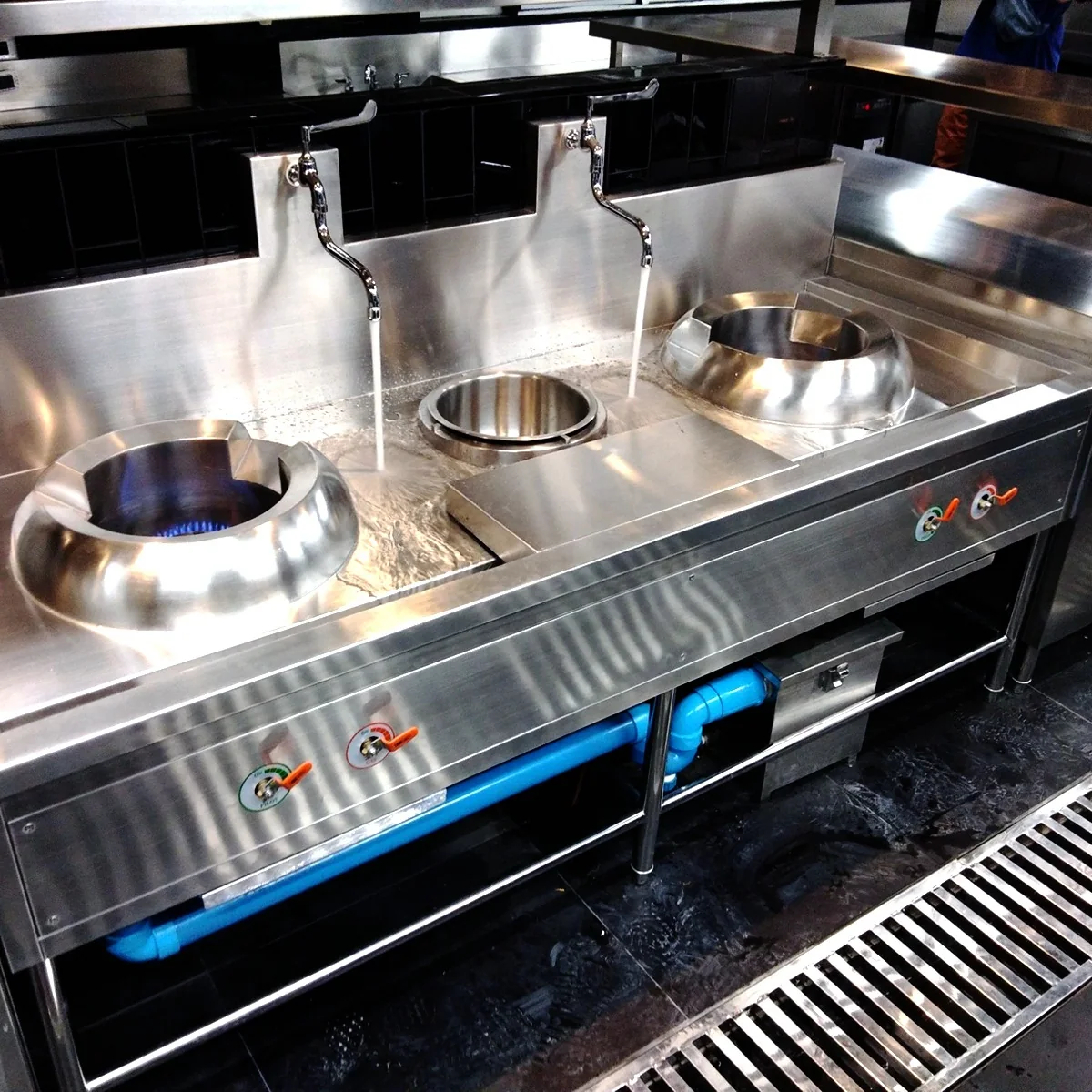 Wok Range and Hood