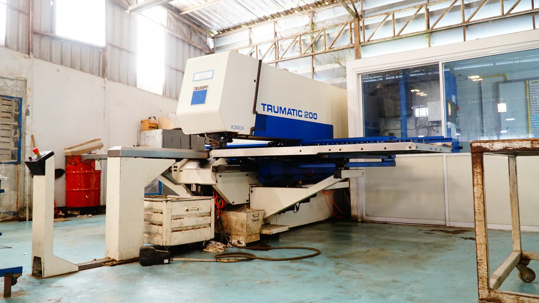 TRUMPF CNC punching for accurate sheet-metal components