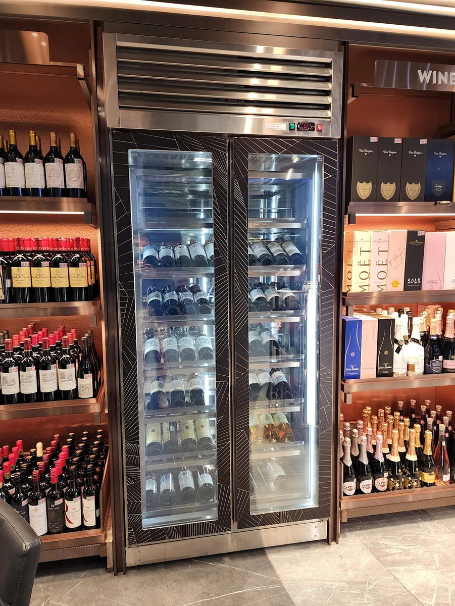 Stainless custom wine cellar by PK Intertrade