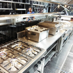 stainless steel commercial kitchen equipment by PKI Thailand